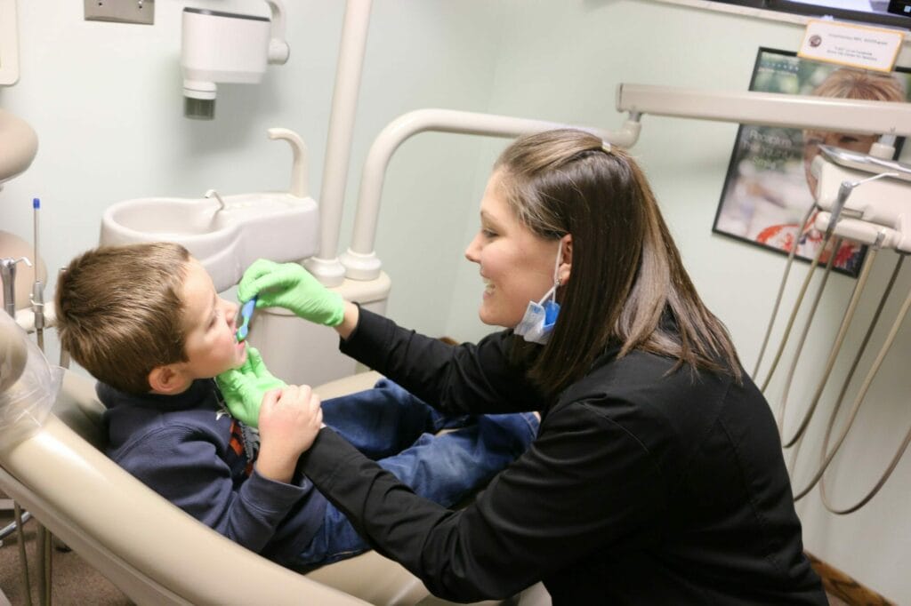 teeth cleaning